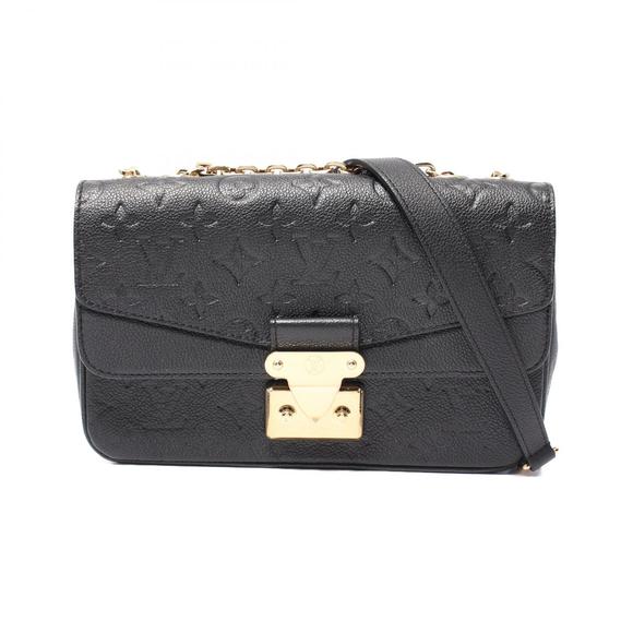 Louis Vuitton Marceau Empreinte Noir Black Shoulder Bag Black - Picture 1 of 7
